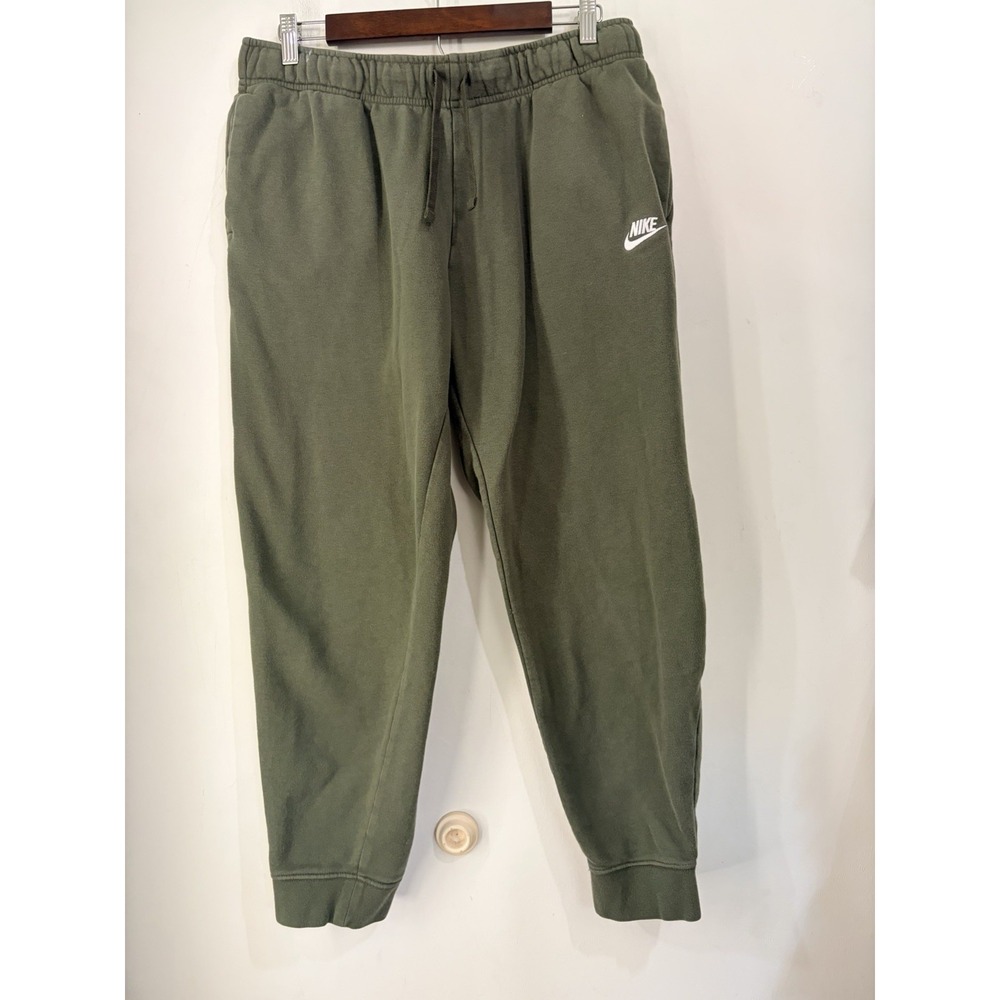 Nike Sportswear Club Fleece Jogger Pants Olive Green‎ Mens Large DQ5191-325